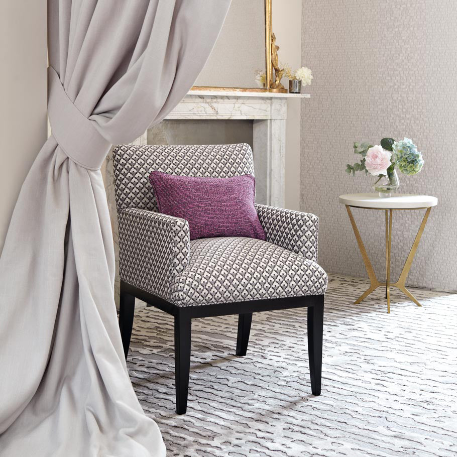 The Berkeley Side Chair by David Seyfried in a fashionable living room
