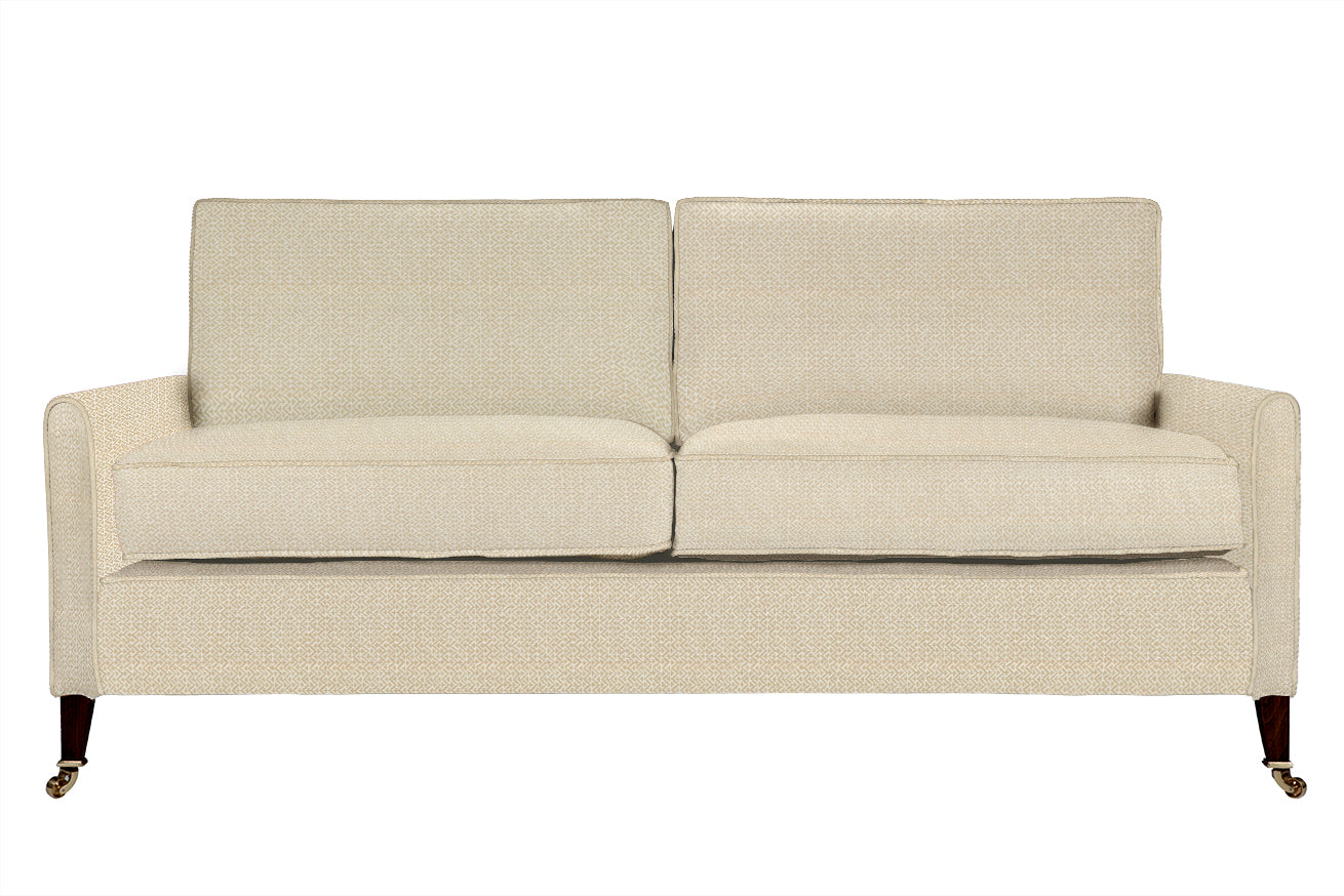 David Seyfried Sanford Sofa in GP&J Baker Tilly Parchment