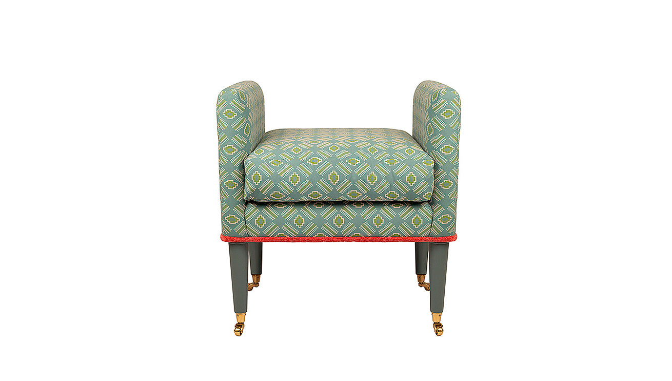 David Seyfried Ltd | Salvesen Graham Dressing Table Stool David Seyfried Ltd | Salvesen Graham Dressing Table Stool