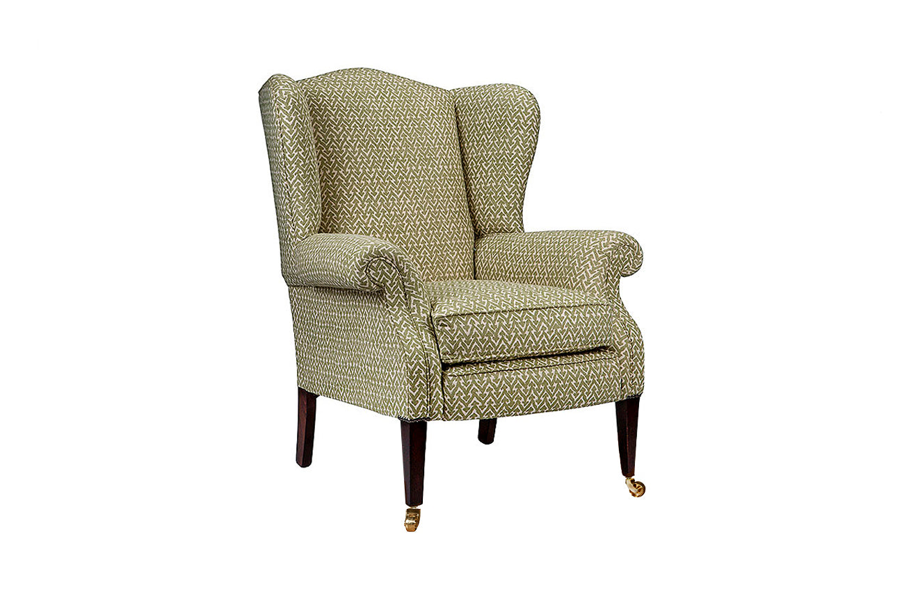 David Seyfried Wing Chair with georgian leg