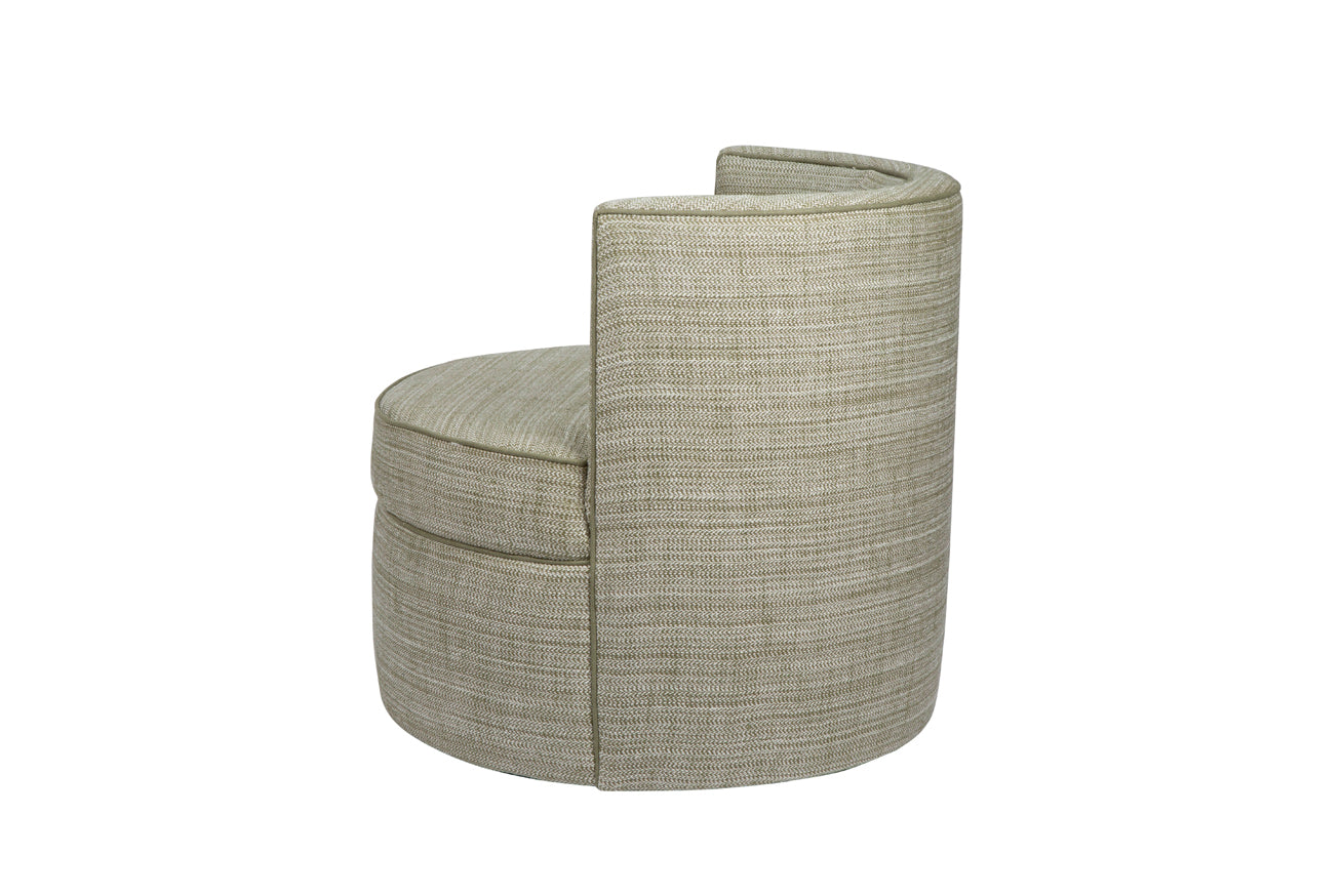 David Seyfried Albion Chair with swivel base rear view