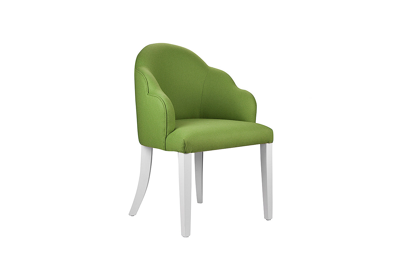 David Seyfried Editors Dining Chair in green
