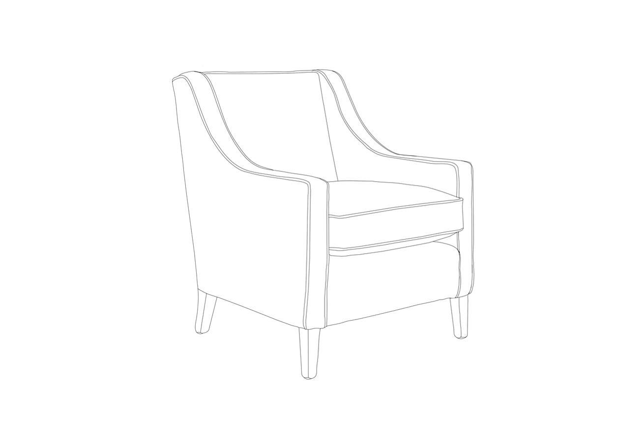 David Seyfried Georgian Chair sketch