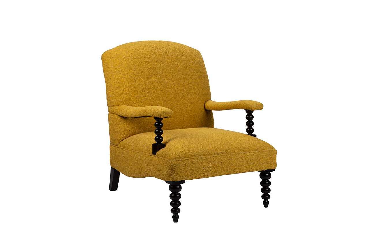 David Seyfried Portobello Chair in mustard