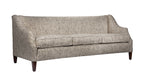 David Seyfried Cavendish Curved Sofa with tapered leg side view