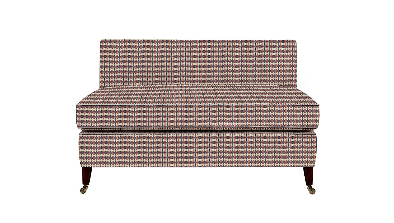 David Seyfried Stock Belgrave in Galbraith & Paul Ovals Bartrum Natural fabric. Showroom Clearance
