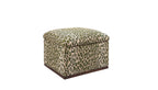 David Seyfried Box Stool on Frame Base