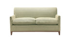 David Seyfried Carlton sofa on a frame base, in Fabricut Soundtrack Herb fabric