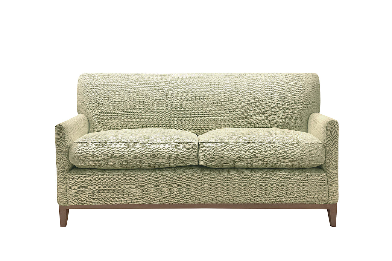 David Seyfried Carlton sofa on a frame base
