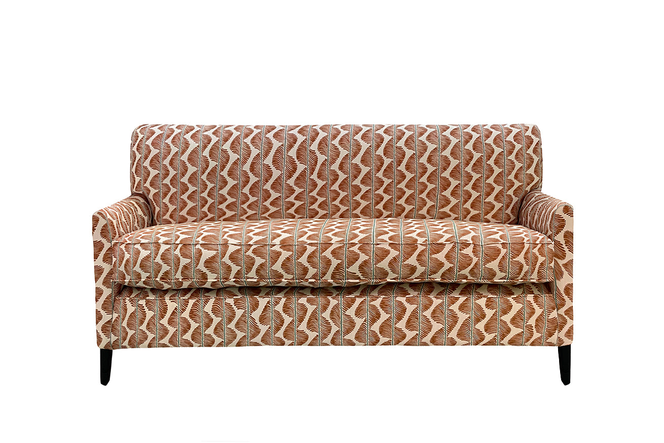 David Seyfried Carlton sofa in Romo fabric