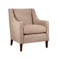 David Seyfried Chadwick Chair in Clarke & Clarke Avani Teal Spice fabric. Showroom Clearance.
