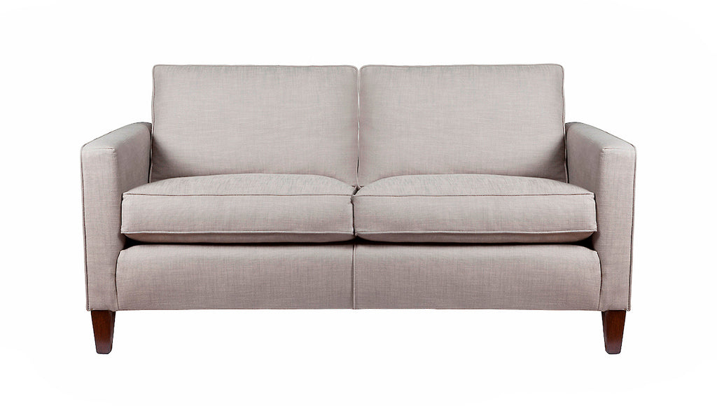 David Seyfried Contemporary Sofa in plain fabric