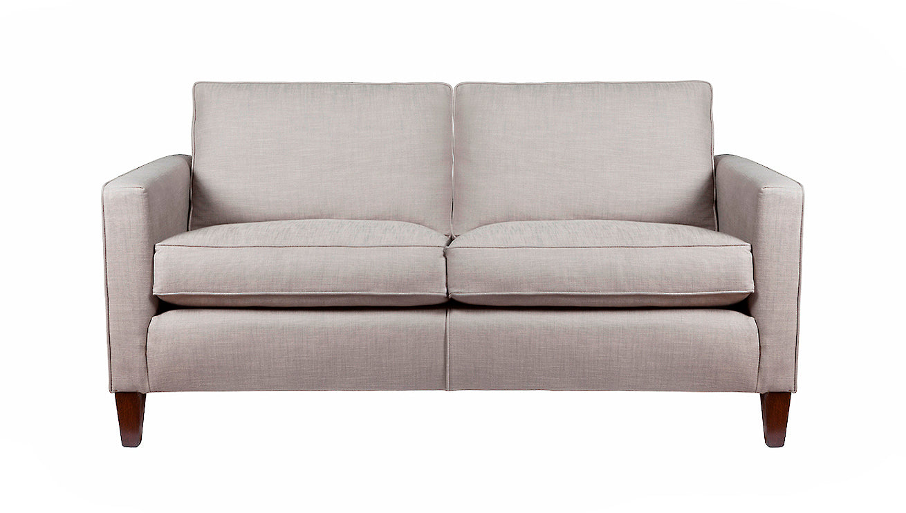David Seyfried Contemporary Sofa in plain fabric