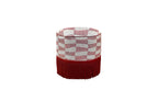 David Seyfried Cylinder Stool with fringe