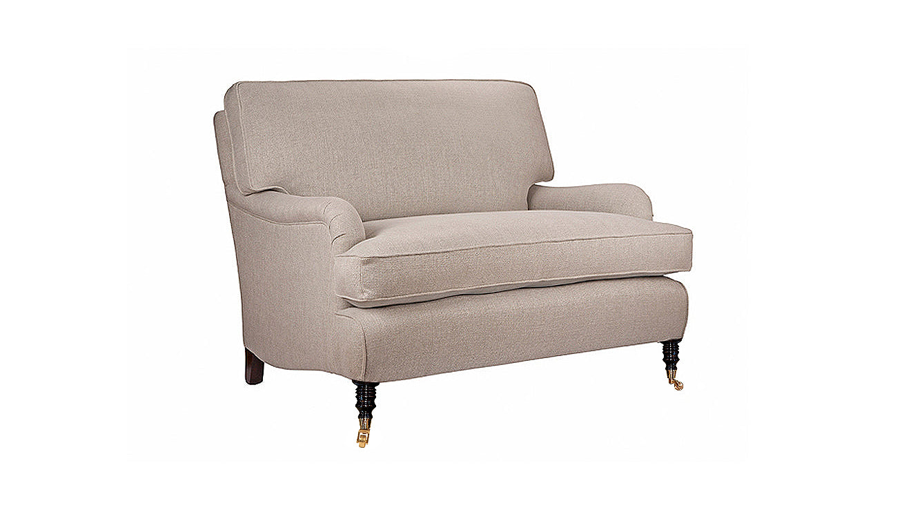 David Seyfried Eaton Love Seat side view