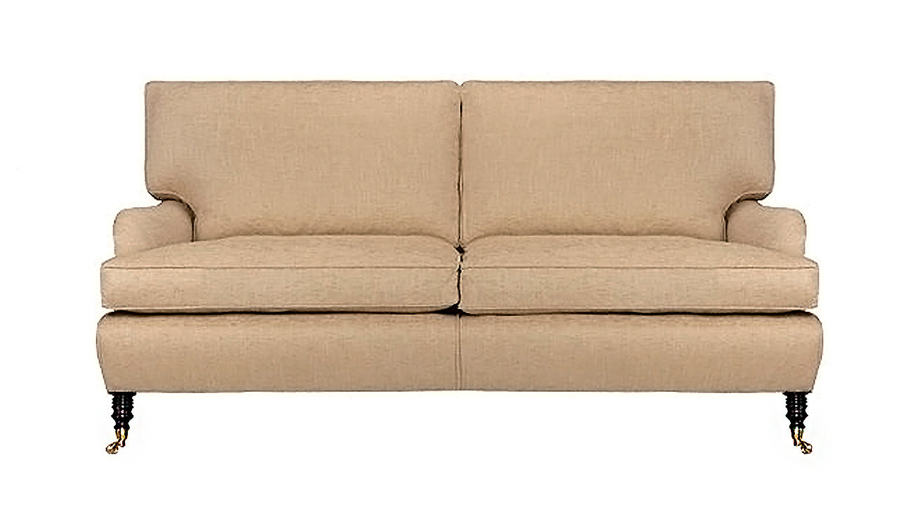 David Seyfried Eaton Sofa in beige fabric