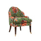 David Seyfried Editor's Chair in floral fabric