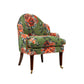 David Seyfried Editor's Chair in floral fabric