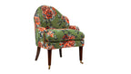 David Seyfried Editor's Chair in floral fabric