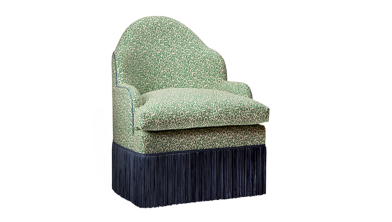 David Seyfried The Editor's Chair Grand on a swivel base