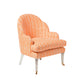 avid Seyfried Editors Chair (Large) in orange pattern