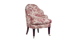 David Seyfried Editors Chair (Large) in toile pattern
