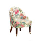 David Seyfried Editors Chair in Sanderson Emperor Peony fabric