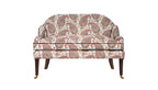 David Seyfried Editor's Grand sofa scallop in paisley fabric