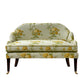 David Seyfried Editor's Grand sofa scallop in Design Archives Heidi Gold fabric