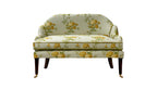 David Seyfried Editor's Grand sofa scallop in Design Archives Heidi Gold fabric