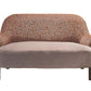 David Seyfried Grosvenor Sofa in Zoffany Domino Velvet Amber and Zoffany Mohair Mink fabrics. Showroom Clearance