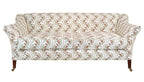 David Seyfried Harrington Grand Sofa in Rapture & Wright Mimosa fabric