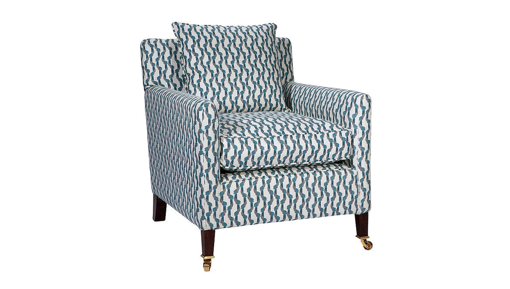 David Seyfried Kendrick chair with pattern