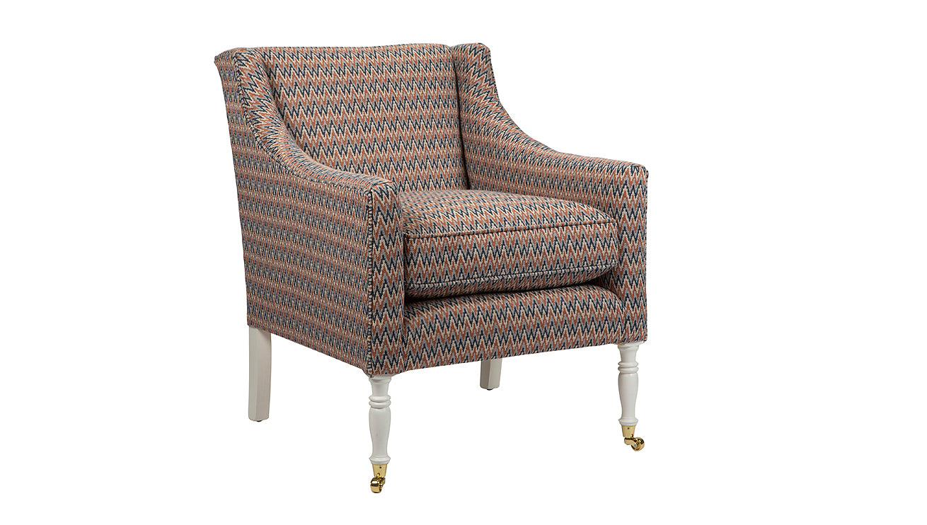 David Seyfried Montpelier Chair (Large) with brown pattern