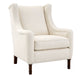 David Seyfried Halkin Chair in cream calico fabric. Showroom Clearance.