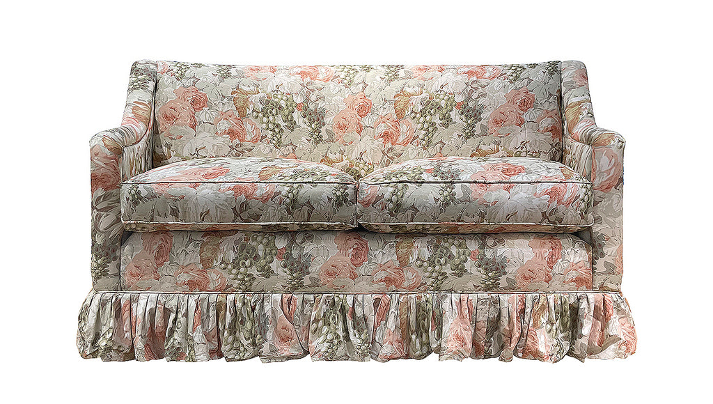 David Seyfried Munro sofa in floral fabric