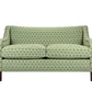 David Seyfried Munro sofa in green fabric