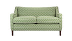 David Seyfried Munro sofa in green fabric