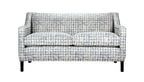 David Seyfried Munro sofa in Pierre Frey Neville Ceruleen fabric