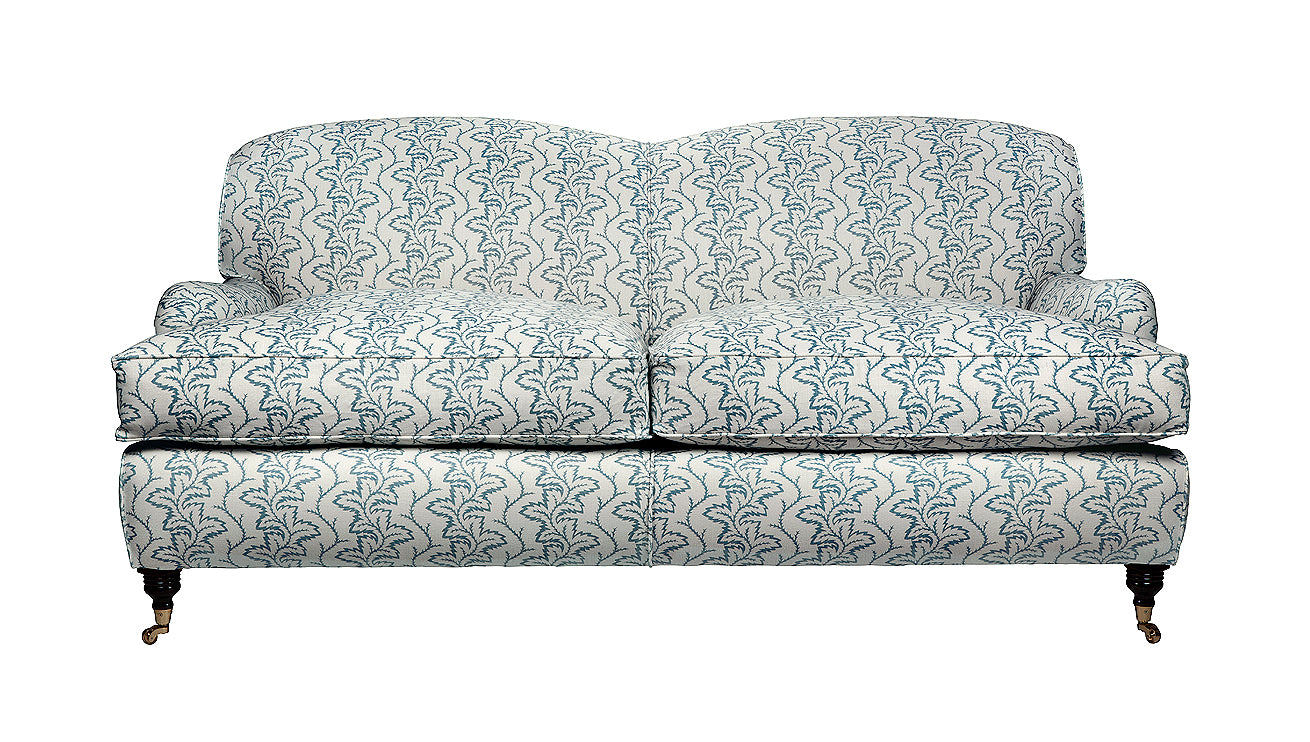 David Seyfried Oakley sofa Jean Munro Seafern Heavenly Blue