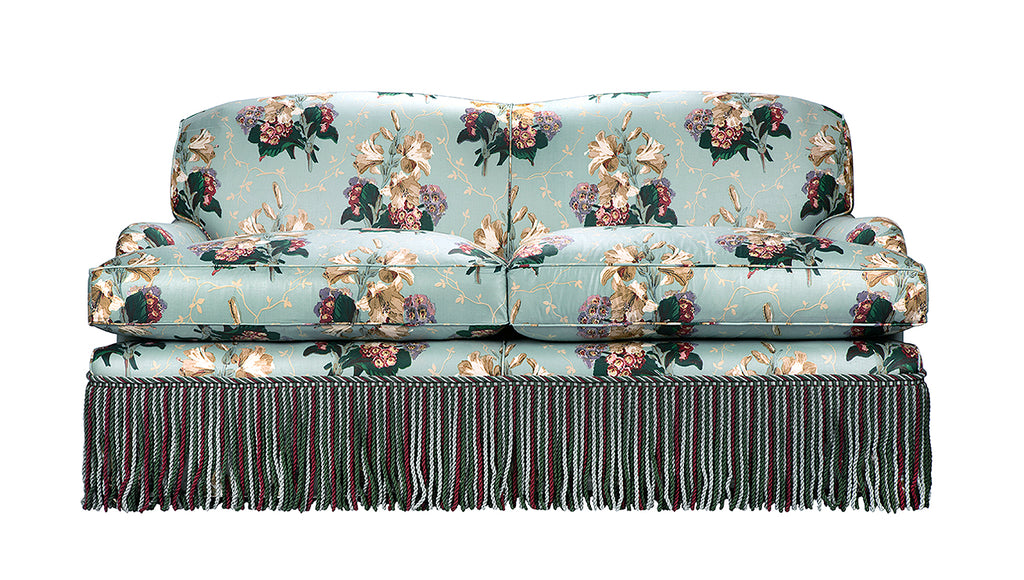 David Seyfried Oakley sofa with skirt