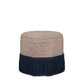 David Seyfried Octagonal Stool with fringe