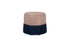 David Seyfried Octagonal Stool with fringe