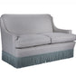 David Seyfried Onslow Sofa with fringe side view