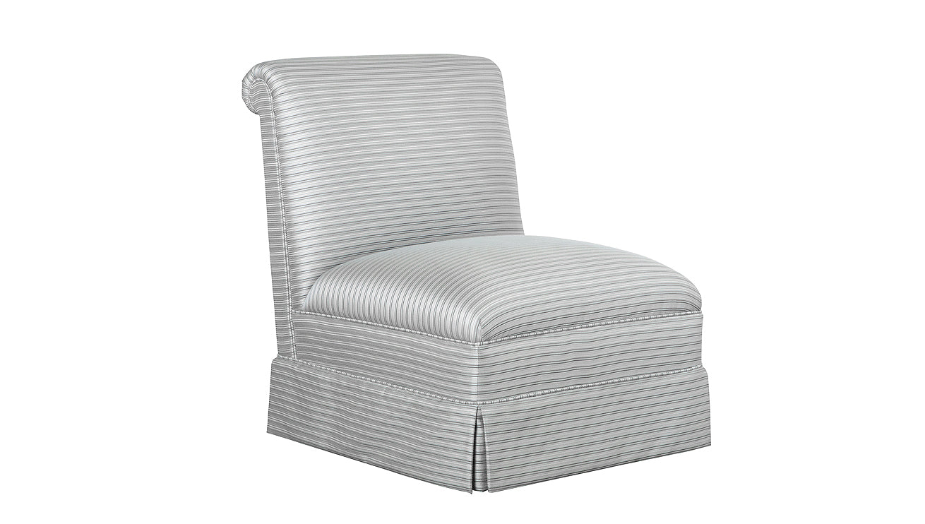 David Seyfried Phillimore Chair with Skirt