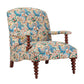 David Seyfried Portobello Chair in paisley fabric