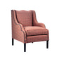 David Seyfried Large Ripple Chair inn red fabric