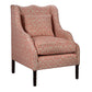 David Seyfried Ripple Chair in red fabric