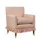 David Seyfried Salvesen Graham chair in  Ian Sanderson Miss Polly fabric