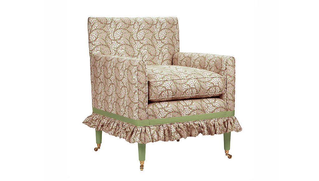 David Seyfried Salvesen Graham chair with skirt